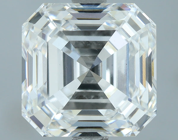 Lab-Grown 3.35 Carat Asscher Cut Diamond color E Clarity VS1, precious stones, engagement diamonds
