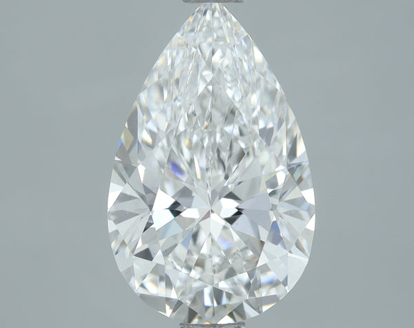 Lab-Grown 2.01 Carat Pear Shape Diamond color E Clarity VVS2, precious stones, engagement diamonds