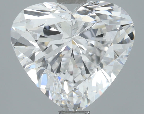 Lab-Grown 2.00 Carat Heart Shape Diamond color D Clarity VS2, precious stones, engagement diamonds