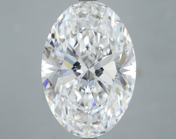 Lab-Grown 8.22 Carat Oval Shape Diamond color E Clarity VS1, precious stones, engagement diamonds