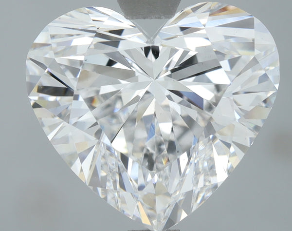 Lab-Grown 3.54 Carat Heart Shape Diamond color D Clarity VS1, precious stones, engagement diamonds