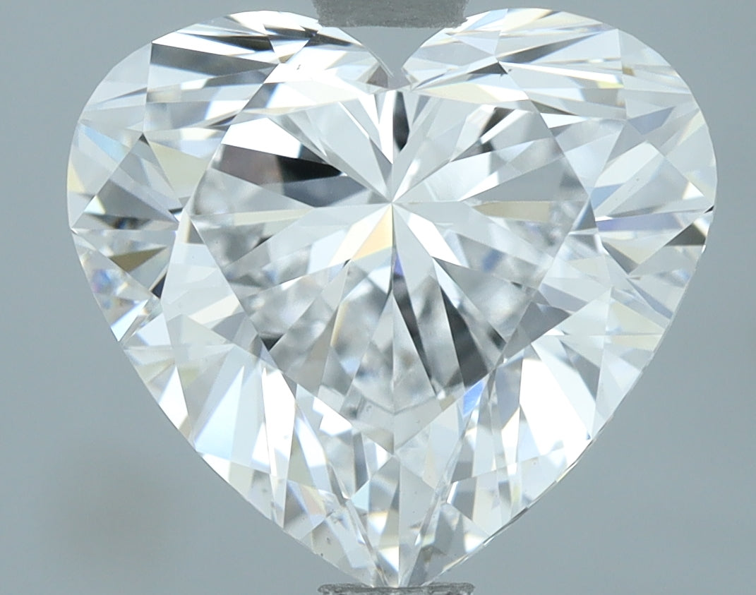 Lab-Grown 2.52 Carat Heart Shape Diamond color D Clarity VS1, precious stones, engagement diamonds