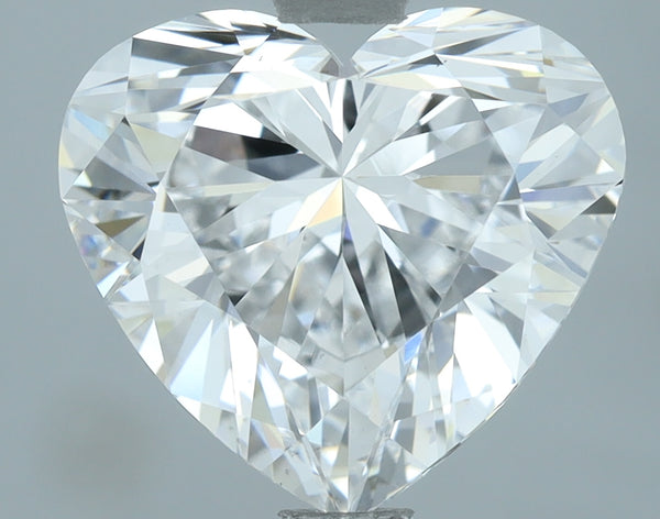 Lab-Grown 2.52 Carat Heart Shape Diamond color D Clarity VS1, precious stones, engagement diamonds