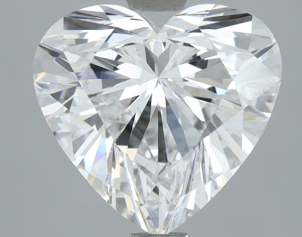 Lab-Grown 2.71 Carat Heart Shape Diamond color D Clarity VS1, precious stones, engagement diamonds