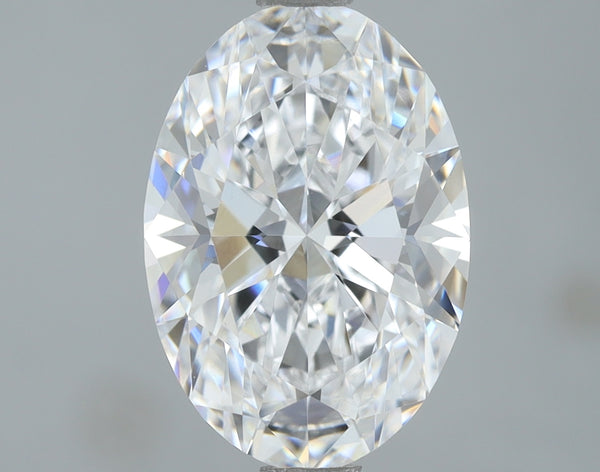 Lab-Grown 2.10 Carat Oval Shape Diamond color D Clarity VVS2, precious stones, engagement diamonds