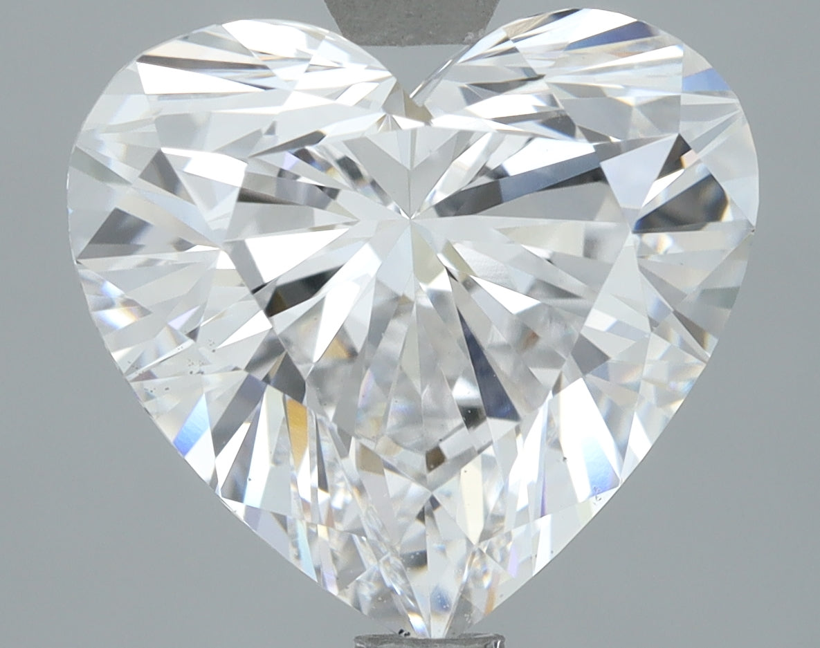 Lab-Grown 3.17 Carat Heart Shape Diamond color D Clarity VS1, precious stones, engagement diamonds