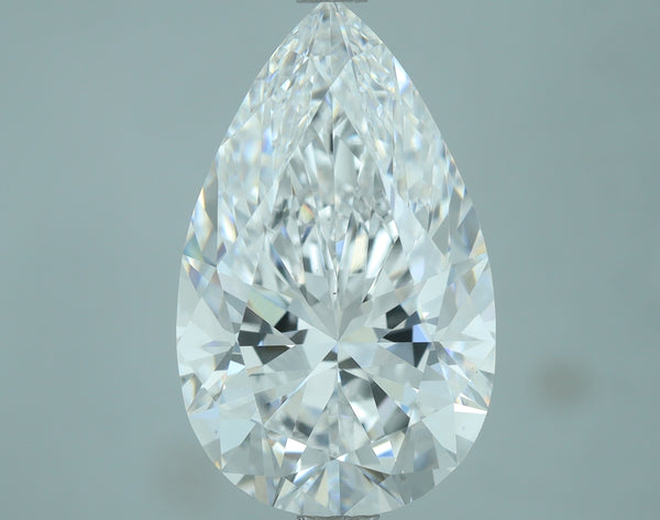 Lab-Grown 4.00 Carat Pear Shape Diamond color D Clarity VS1, precious stones, engagement diamonds
