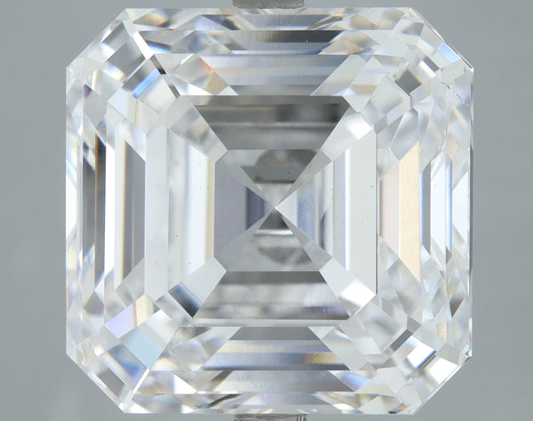 Lab-Grown 12.01 Carat Asscher Cut Diamond color E Clarity VS1, precious stones, engagement diamonds