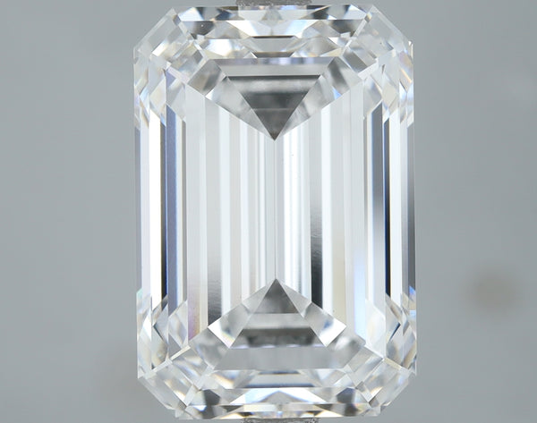 Lab-Grown 5.06 Carat Emerald Cut Diamond color D Clarity VVS2, precious stones, engagement diamonds
