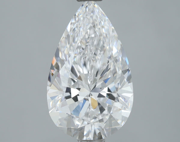 Lab-Grown 2.06 Carat Pear Shape Diamond color D Clarity VS1, precious stones, engagement diamonds
