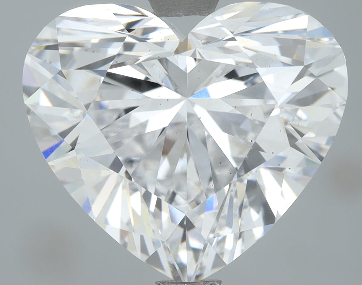 Lab-Grown 4.00 Carat Heart Shape Diamond color D Clarity VS2, precious stones, engagement diamonds