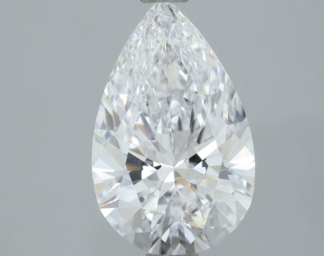 Lab-Grown 2.06 Carat Pear Shape Diamond color D Clarity VS1, precious stones, engagement diamonds