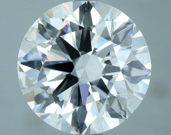 Lab-Grown 5.01 Carat Round Brilliant Diamond color F Clarity VS1, precious stones, engagement diamonds
