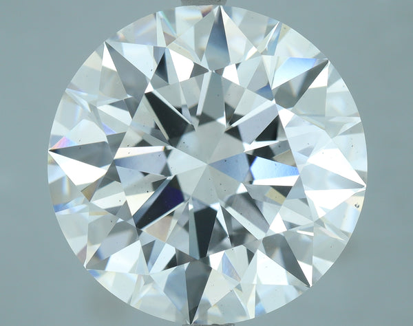 Lab-Grown 10.76 Carat Round Brilliant Diamond color E Clarity VS2, precious stones, engagement diamonds