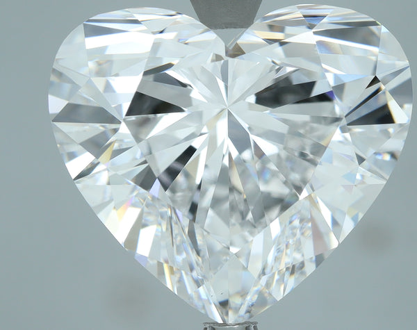 Lab-Grown 10.11 Carat Heart Shape Diamond color D Clarity VVS2, precious stones, engagement diamonds