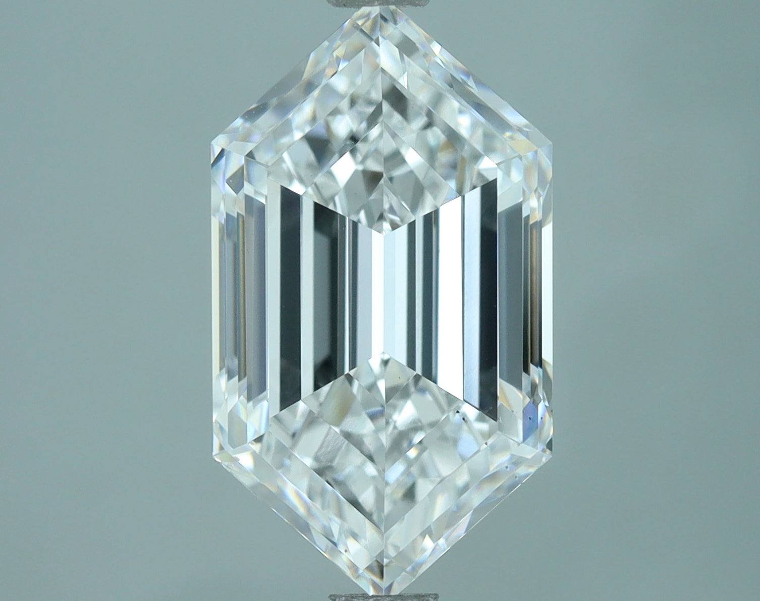 Lab-Grown 3.00 Carat Long Hexagonal Shape Diamond color D Clarity VS2, precious stones, engagement diamonds