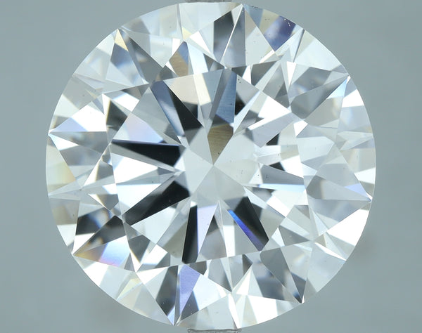 Lab-Grown 10.01 Carat Round Brilliant Diamond color E Clarity VS2, precious stones, engagement diamonds