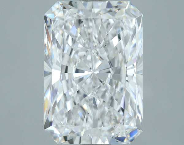 Lab-Grown 3.13 Carat Radiant Cut Diamond color D Clarity VS2, precious stones, engagement diamonds