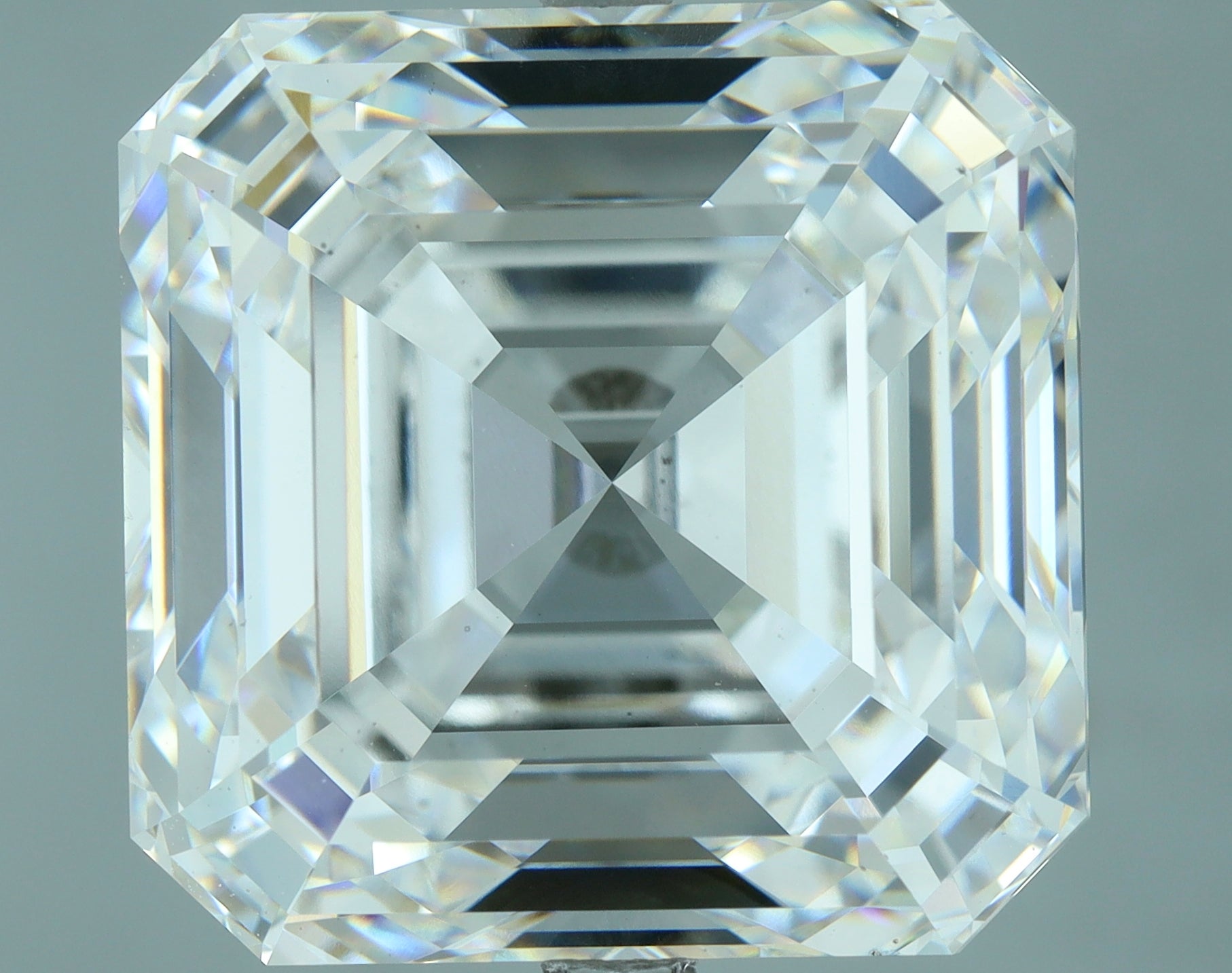 Lab-Grown 18.03 Carat Asscher Cut Diamond color E Clarity VS1, precious stones, engagement diamonds