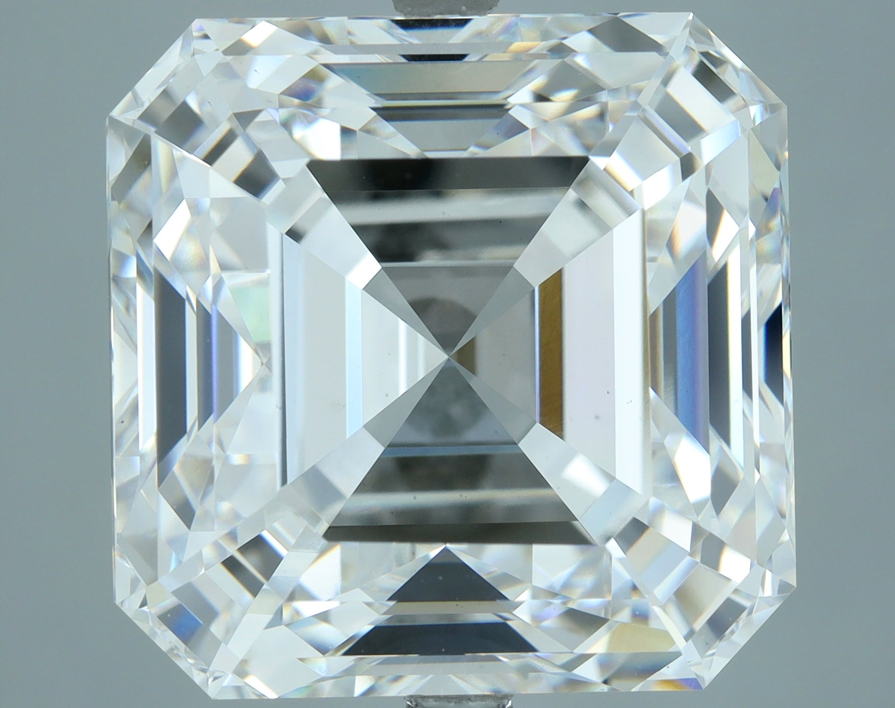 Lab-Grown 19.01 Carat Asscher Cut Diamond color E Clarity VS1, precious stones, engagement diamonds