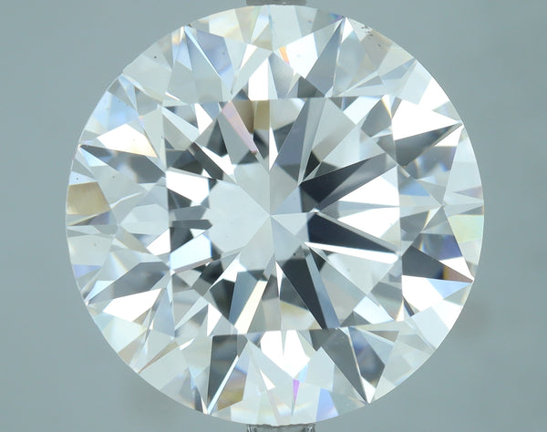 Lab-Grown 10.03 Carat Round Brilliant Diamond color E Clarity VS1, precious stones, engagement diamonds