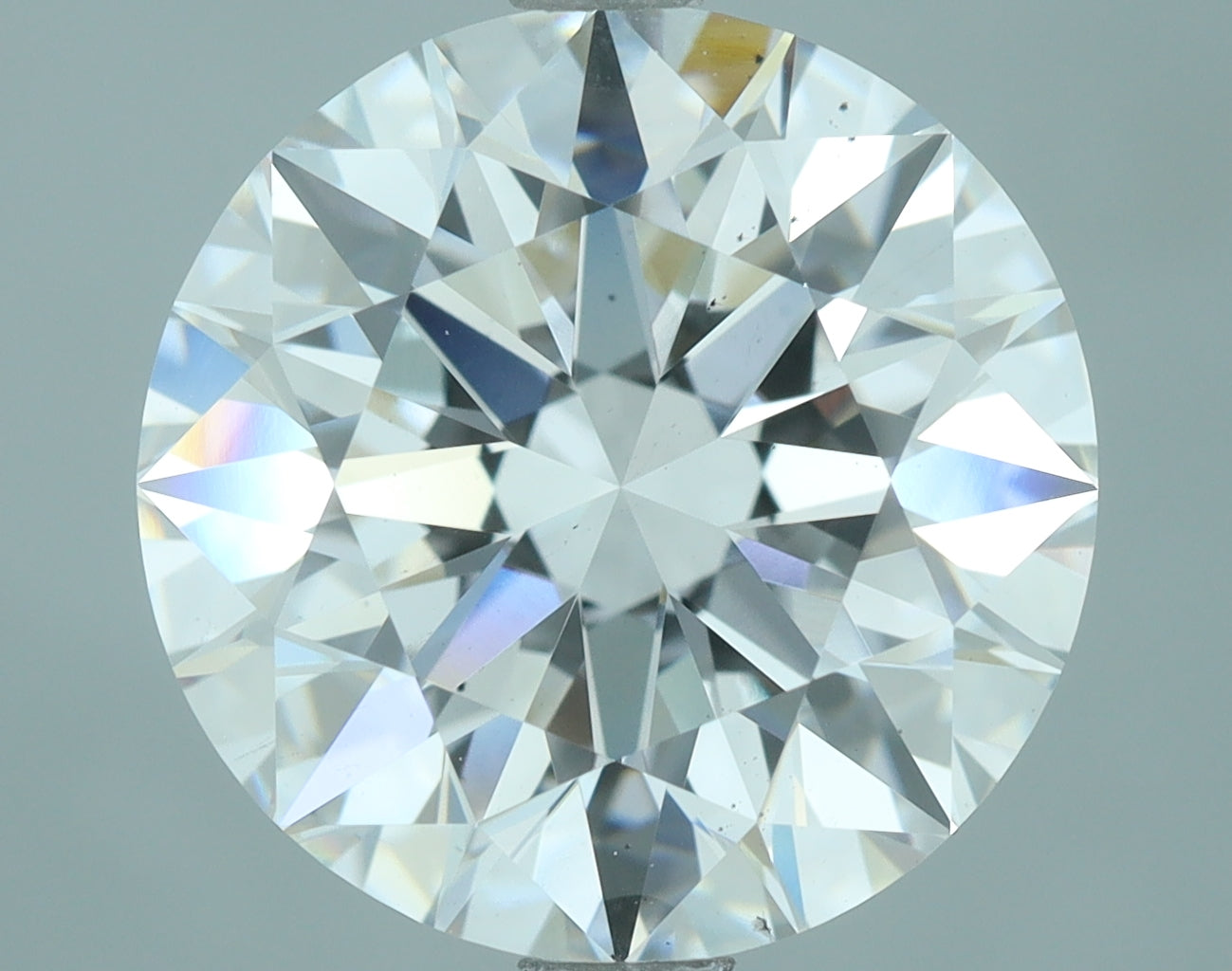 Lab-Grown 4.02 Carat Round Brilliant Diamond color D Clarity VS2, precious stones, engagement diamonds