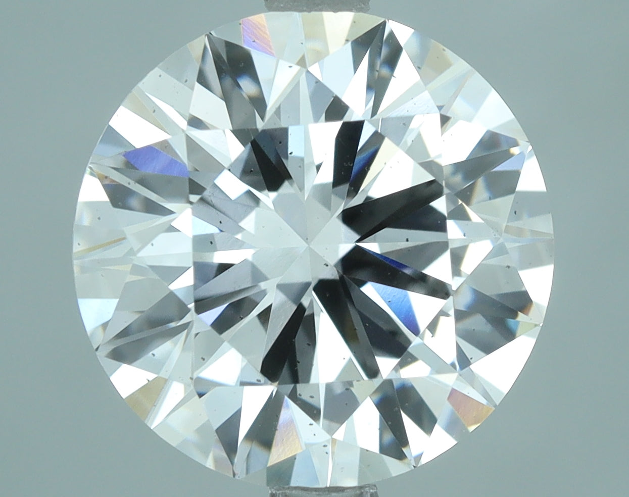 Lab-Grown 3.50 Carat Round Brilliant Diamond color D Clarity SI1, precious stones, engagement diamonds