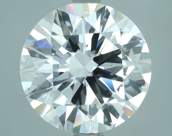 Lab-Grown 3.50 Carat Round Brilliant Diamond color D Clarity SI1, precious stones, engagement diamonds