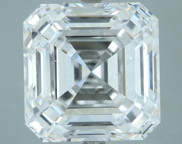 Lab-Grown 15.07 Carat Asscher Cut Diamond color E Clarity VS2, precious stones, engagement diamonds