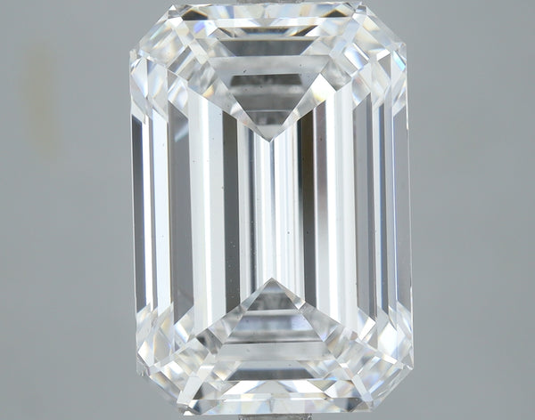 Lab-Grown 6.04 Carat Emerald Cut Diamond color D Clarity VS2, precious stones, engagement diamonds