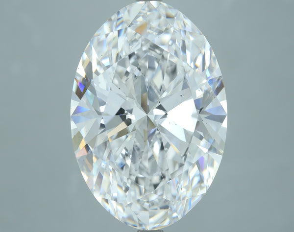 Lab-Grown 9.02 Carat Oval Shape Diamond color D Clarity VS2, precious stones, engagement diamonds
