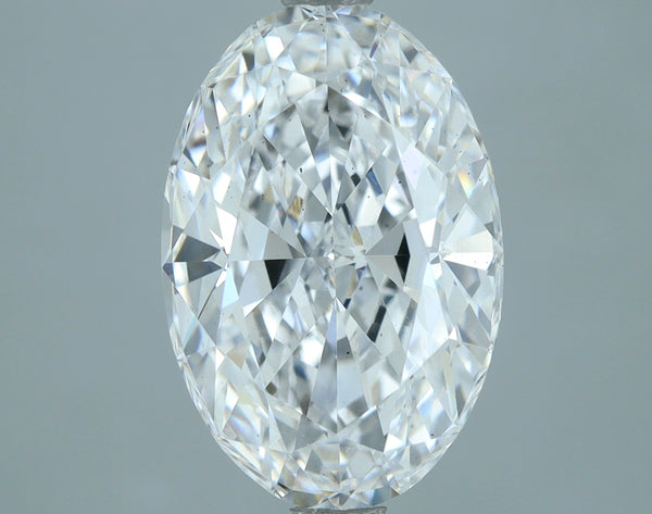 Lab-Grown 3.46 Carat Oval Shape Diamond color D Clarity VS2, precious stones, engagement diamonds