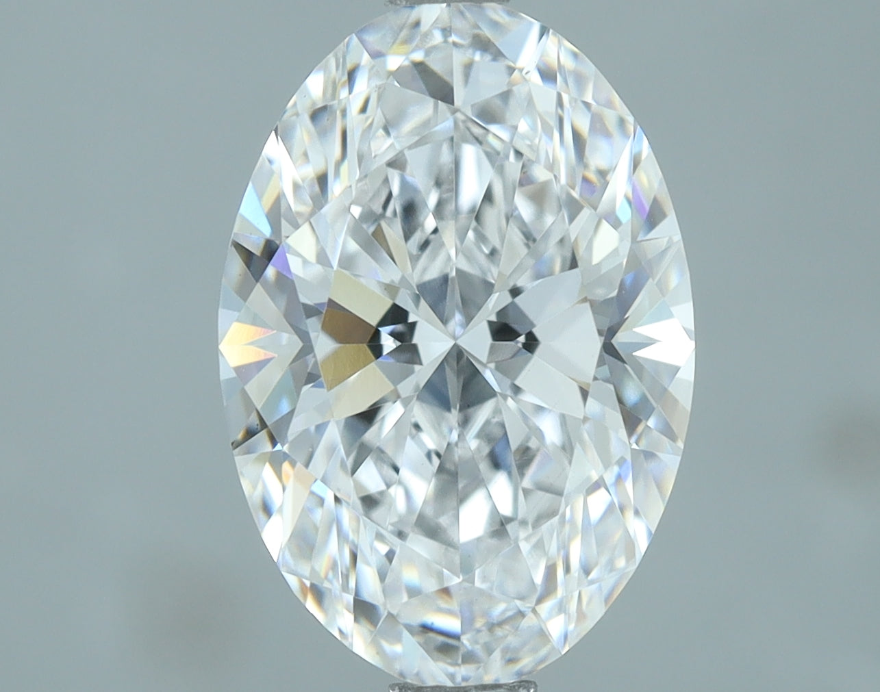 Lab-Grown 2.08 Carat Oval Shape Diamond color D Clarity VS1, precious stones, engagement diamonds
