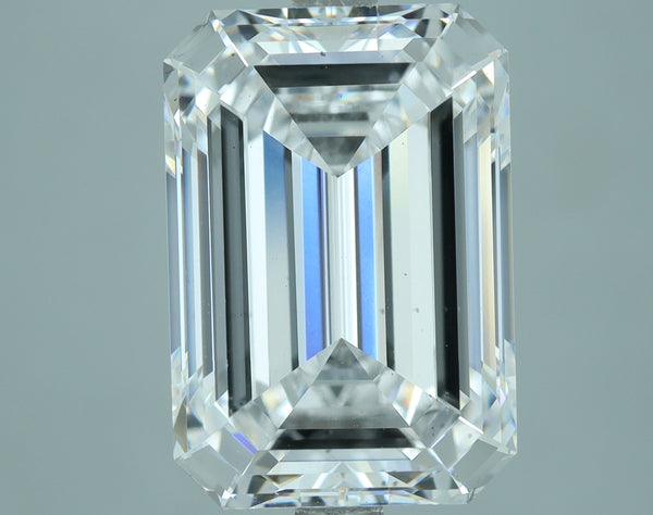 Lab-Grown 5.51 Carat Emerald Cut Diamond color D Clarity VS2, precious stones, engagement diamonds