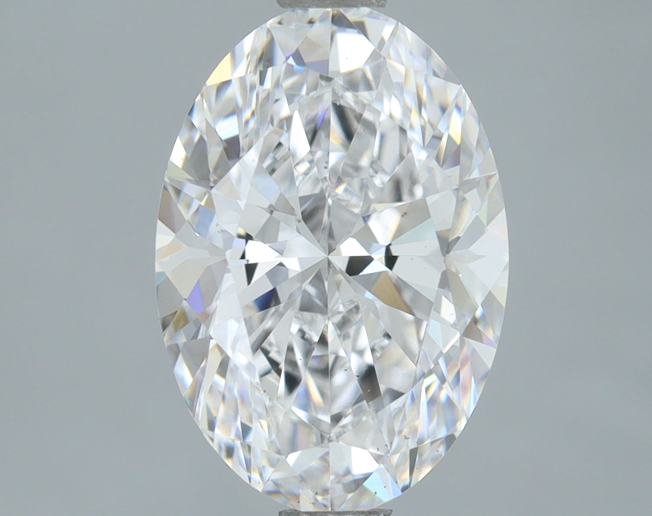 Lab-Grown 2.04 Carat Oval Shape Diamond color D Clarity VS2, precious stones, engagement diamonds