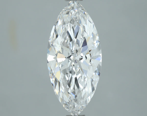 Lab-Grown 2.02 Carat Marquis Shape Diamond color D Clarity VS2, precious stones, engagement diamonds