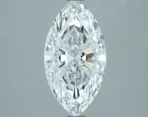 Lab-Grown 2.56 Carat Marquis Shape Diamond color D Clarity VS2, precious stones, engagement diamonds
