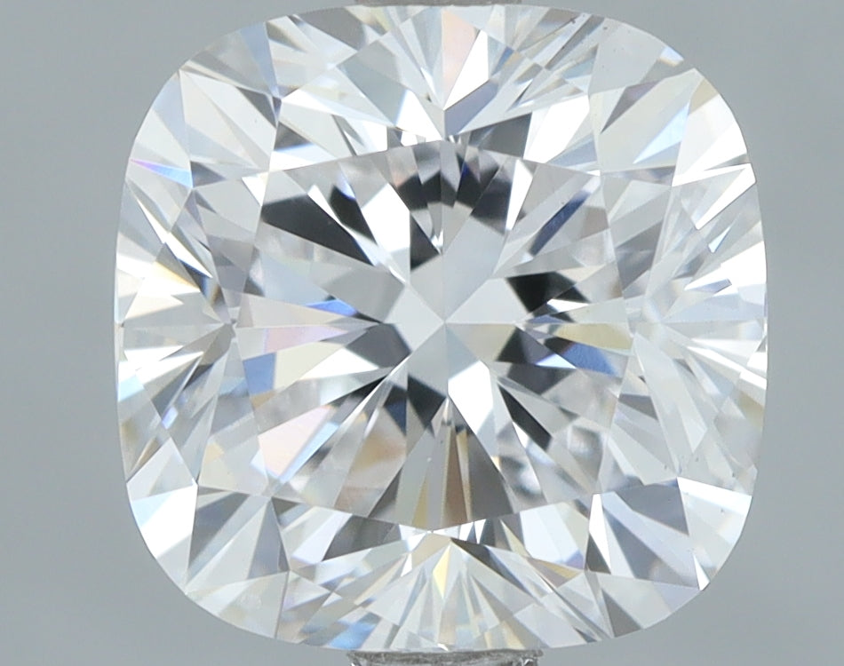 Lab-Grown 2.33 Carat Cushion Brilliant Diamond color D Clarity VS1, precious stones, engagement diamonds
