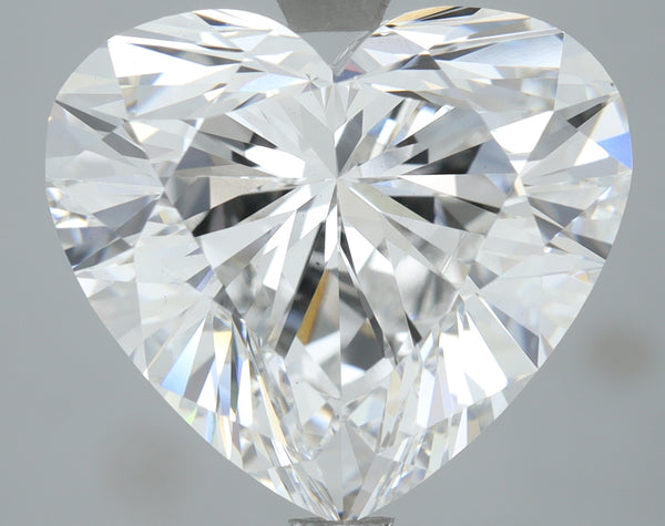 Lab-Grown 6.14 Carat Heart Shape Diamond color E Clarity VS1, precious stones, engagement diamonds