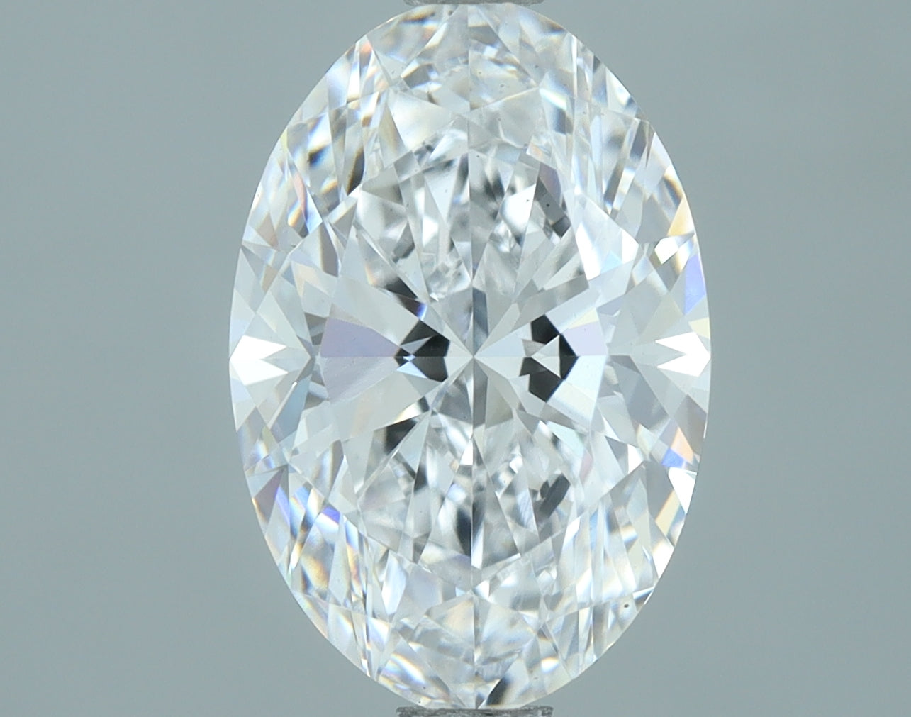 Lab-Grown 2.05 Carat Oval Shape Diamond color D Clarity VS1, precious stones, engagement diamonds