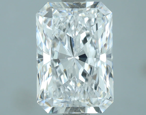 Lab-Grown 2.08 Carat Radiant Cut Diamond color D Clarity VS1, precious stones, engagement diamonds