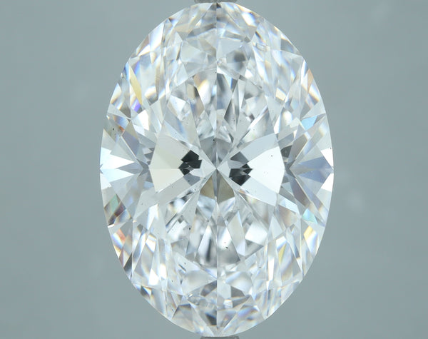 Lab-Grown 9.01 Carat Oval Shape Diamond color D Clarity VS2, precious stones, engagement diamonds