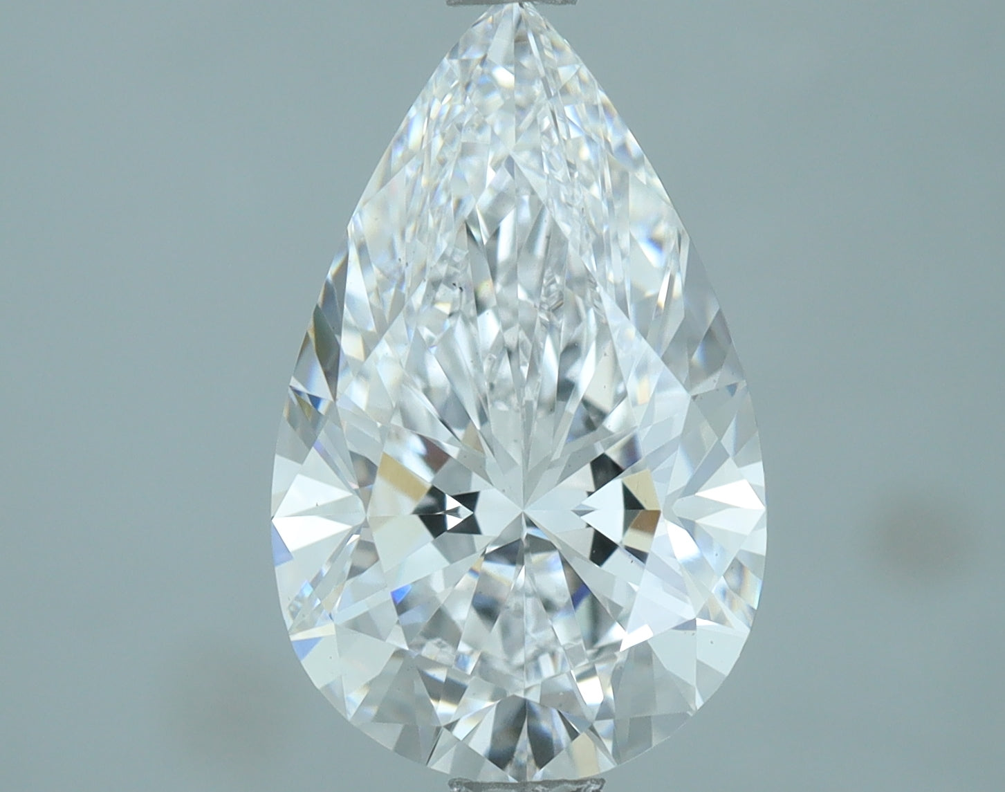 Lab-Grown 2.28 Carat Pear Shape Diamond color D Clarity VS1, precious stones, engagement diamonds
