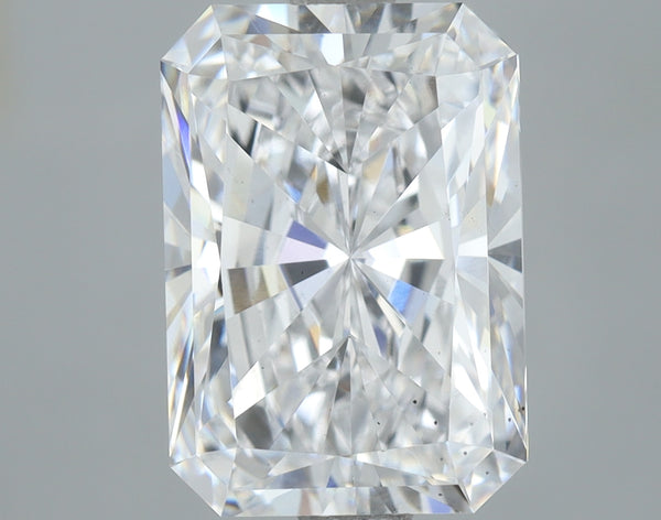 Lab-Grown 3.06 Carat Radiant Cut Diamond color D Clarity VS2, precious stones, engagement diamonds