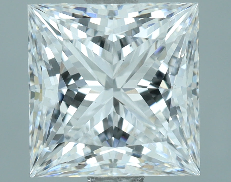 Lab-Grown 2.03 Carat Princess Cut Diamond color D Clarity VS1, precious stones, engagement diamonds