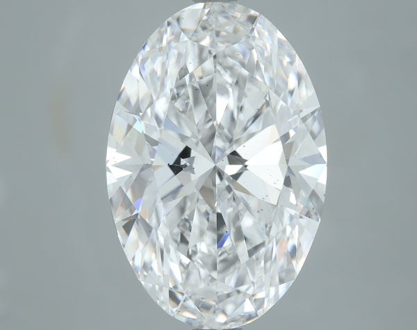Lab-Grown 6.01 Carat Oval Shape Diamond color D Clarity VS2, precious stones, engagement diamonds