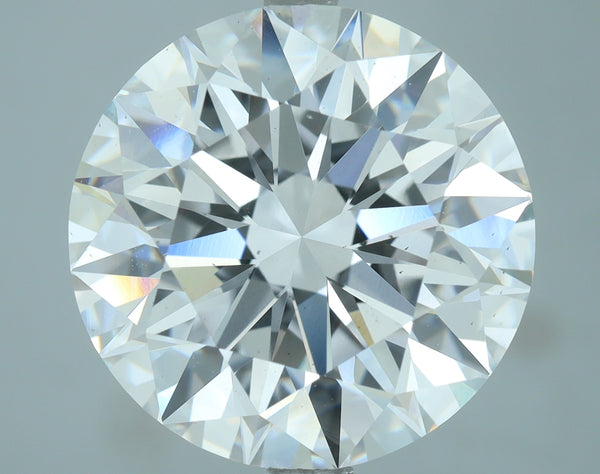 Lab-Grown 7.07 Carat Round Brilliant Diamond color E Clarity VS2, precious stones, engagement diamonds