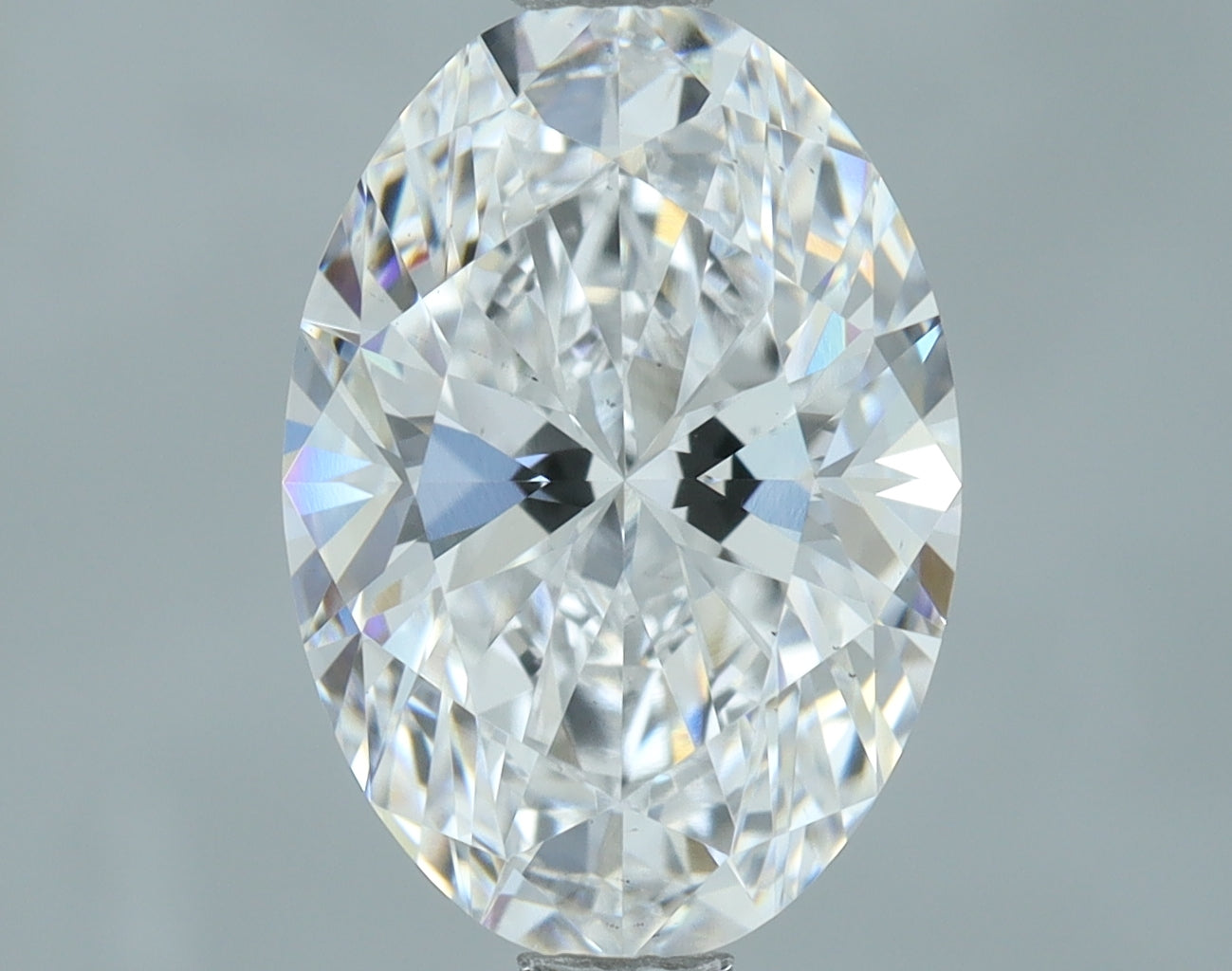 Lab-Grown 2.01 Carat Oval Shape Diamond color D Clarity VS1, precious stones, engagement diamonds