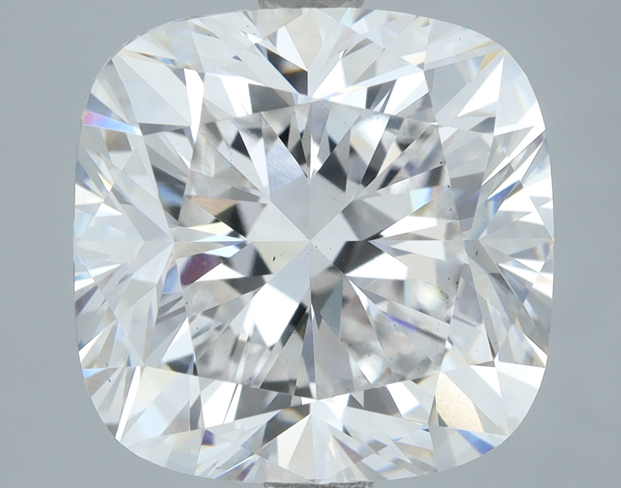 Lab-Grown 5.04 Carat Cushion Brilliant Diamond color E Clarity VS2, precious stones, engagement diamonds