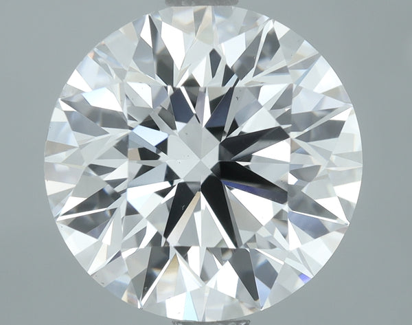 Lab-Grown 3.23 Carat Round Brilliant Diamond color D Clarity VS1, precious stones, engagement diamonds